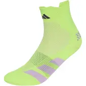 Adidas Urheilusukat 'Adizero' neonkeltainen / syreeni / musta