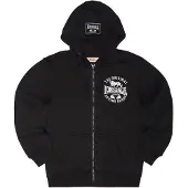 Lonsdale Collegetakki 'Seghill' musta / valkoinen