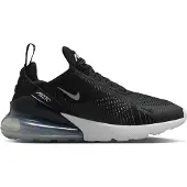 Nike Matalavartiset tennarit 'Air Max 270' vaaleanharmaa / musta