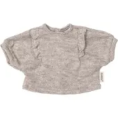 Skrållan Doll T-paita Beige Melange One Size-Beige Melange Beige One Size 3+ Years Pojat, Tytöt