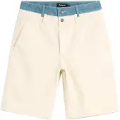 Desigual Housut 'Bermuda' opaali / valkoinen