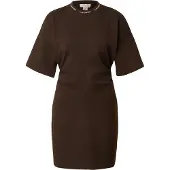 Calvin Klein Jeans Ss Logo Rib Interlock T-Shirt Dr - Brown - XS