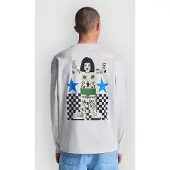 RVCA AF Bonhomme Pitkähihainen T-paita ceramic Koko M