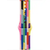 Apple – 46mm Pride Edition Sport Band - M/L (MDWG4ZM/A)