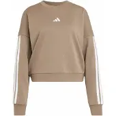 Adidas Urheilullinen collegepaita 'ESSENTIALS' khaki / valkoinen