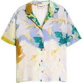 Desigual Pusero keltainen / petrooli / vaaleanvioletti / valkoinen