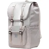 Herschel Little America Arkireppu 49 cm Kannettavan tietokoneen taskun syvyys Hopeanvärinen