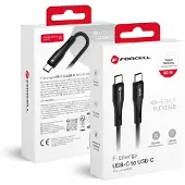 Forcell Usb-c-usb-c-kaapeli F-energy 60w 1m