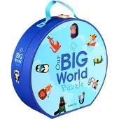 Barbo Toys Our Big World Puzzle, 200 Pcs In A Suitcase. Where Does The Animals Live? - Multi/patterned - ONE SIZE