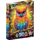 Enjoy Puzzle ENJOY Autumnal Owl 1000p palapeli