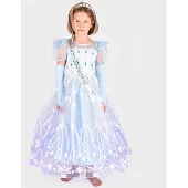 Den Goda Fen Naamiaisasut - Prinsessa Mekko - Frozen - - 6-8 v (116-128) - Naamiaisasut