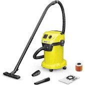 Kärcher Våt- och torrdammsugare KARCHER WD 3 P V-19/4/20 - Polypropentank 19 L - 1000W (portabelt eluttag)