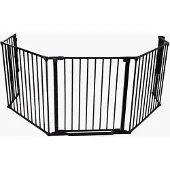 BabyDan Flex StepFree XL Turvaportti, Musta