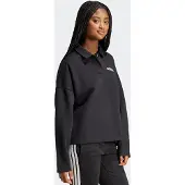 Adidas Essentials Linear Fleece Polo Collegepaita