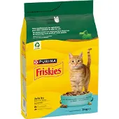 Friskies 3kg Adult Cat tonnikala ja vihannekset PURINA kissanruoka