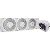 Thermalright Hyper Vision 360 ARGB WHITE, 360mm AIO-nestejäähdytysratkaisu prosessorille, valkoinen