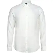 Armani Exchange for man. XM001221AF14619U0001 Fit Linen Shirt white (XXL), Casual, Party, Classic, Long sleeve