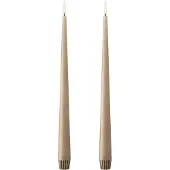 Ester & Erik kruunukynttilä LED 2 kpl 18 Nougat note , 30 cm