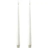 Fyrklövern kruunukynttilä LED 2 kpl 10 Silky , 30 cm