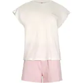 Dagi Pyjamashortsit ecru / roosa