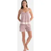 Dagi Pyjama lila / monivärinen