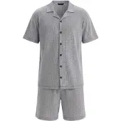 Dagi Lyhyt pyjama harmaa / musta