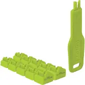 Lindy 47894, Portin lukitsin + avain, RJ-45, Vihreä, Akryylinitriilibutadieenistyreeni (ABS), 10 kpl, Muovipussi