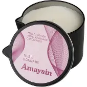 Amaysin Melt Together Hierontakynttilä Vanilja 180 g - White