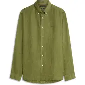 Tommy Hilfiger Pigment Dyed Li Solid Rf Shirt - Khaki green - XXL