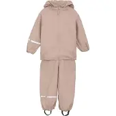 CeLaVi Basic Rainwear Set -Recycle Pu - Pink - 98-104