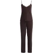 Dagi Pyjama tummanruskea