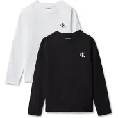 Calvin Klein Jeans Paita musta / valkoinen
