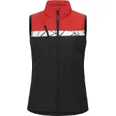 Projob 7701 Vest Women Black/Red XS