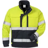 Fristads Palosuojattu High vis talvitakki lk 3 4588 FLAM Huomiokeltainen/Laivastonsininen 2XL