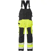 Fristads High vis avosuoja lk 2 1014 PLU, huomiokeltainen/musta, C154