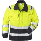 Fristads Palosuojattu Flamestat high vis takki naisten lk 3 4275 ATHS Huomiokeltainen/Laivastonsininen 3XL