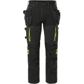 Fristads Työkaluhousut stretch 2566 STP, musta, D108