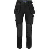 Projob 5563 Naisten Housut - Black - C40