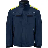 Projob 5437 Takki - Navy blue/yellow - M