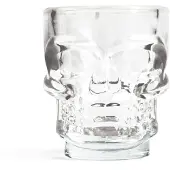 Kikkerland Skull Shot Glass Set of 4