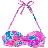 Sunseeker Bikinitoppi sininen / vaaleanpunainen / roosa / tumma pinkki