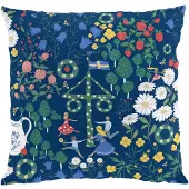 Arvidssons - Midsommardans Tyynynpäällinen 32x40 cm Sininen