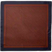 Selected Slfsara Silk Scarf - Navy - ONE SIZE
