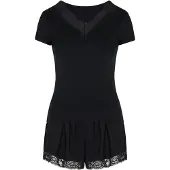 Hunkemoller Pyjamashortsit 'Nana' musta