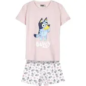 Bluey Pyjama, Vaaleanpunainen, 104-110