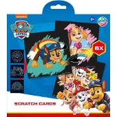 Alligator PAW PATROL 6 Scratch card 19*19cm