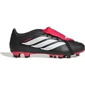 Adidas Predator Club Fold-over Tongue Fxg Immortal Dna - Musta/valkoinen/lucid Red, koko 42