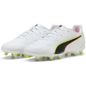 Puma Jalkapallokengät 'KING 20 PLAY' keltainen / punainen / musta / valkoinen