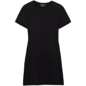 Desigual Mekko vaaleanoranssi / vaalea pinkki / musta