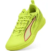 Puma Ultra 6 Play It Unleashed - Keltainen/musta/hehkuva Punainen/neon Lapset - Sisäpeli (Ic), koko 37